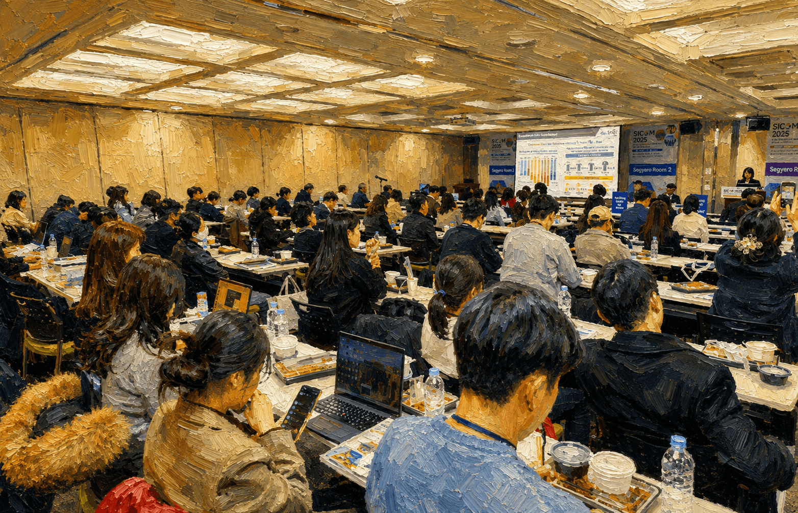 SICOM 2025 국제학술대회 현장