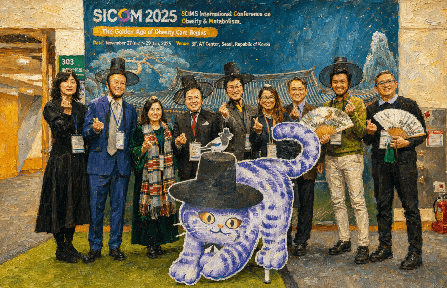 SICOM 2025 국제학술대회 현장